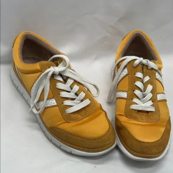 Mustard Vionic Nana Women's Sneakers Tennis Shoes