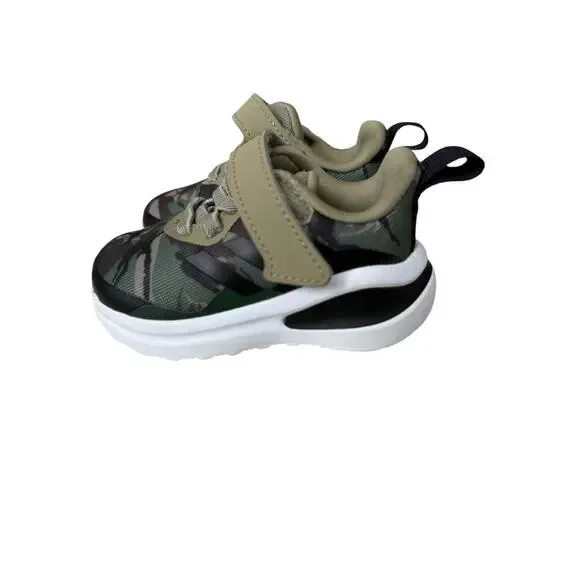 Adidas Kids Green Forta Run Shoes Size 4K