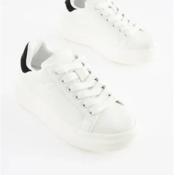 Next White Lace-Up Shoes