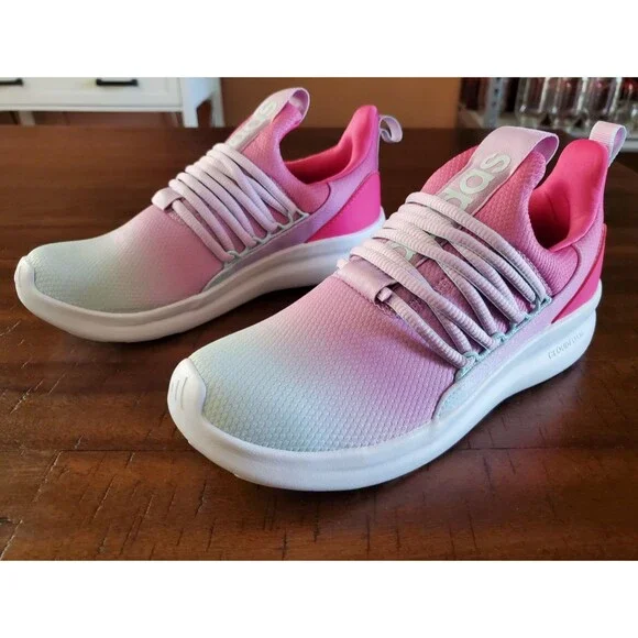 NIB Girl's Adidas Lite Racer Adapt 7.0 Slip-on Sneakers - Size 5