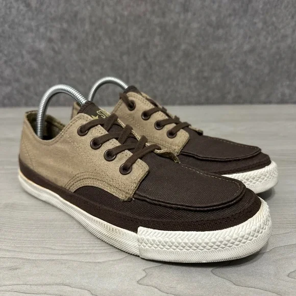 Converse Chuck Taylor All Star Malden‎ Street Womens 9 Brown Tan Low Sneakers