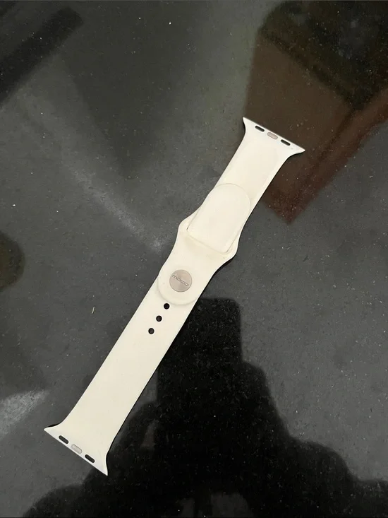 New original Silicone Sport Watch Band - White