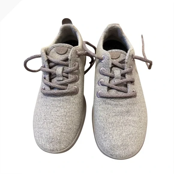 Allbirds Women Wool Runners‎ Grey Heather Merino Wool Sneakers Shoes Size W8