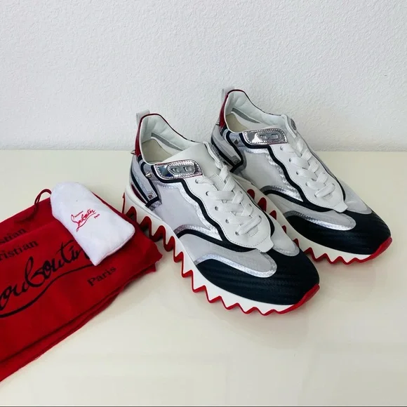 Christian Louboutin Sharkina Spike Low Top Sneaker