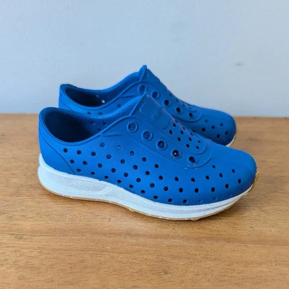 Native Robbie Sugarlite Sneakers Blue Size 7 Toddler