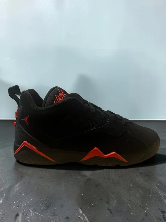 Air Jordan Black & Red Low-Top Sneaker