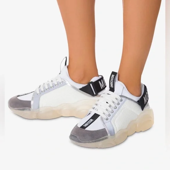 Moschino Teddy Run sneakers with strap