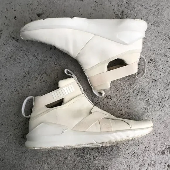 Puma leather sneakers