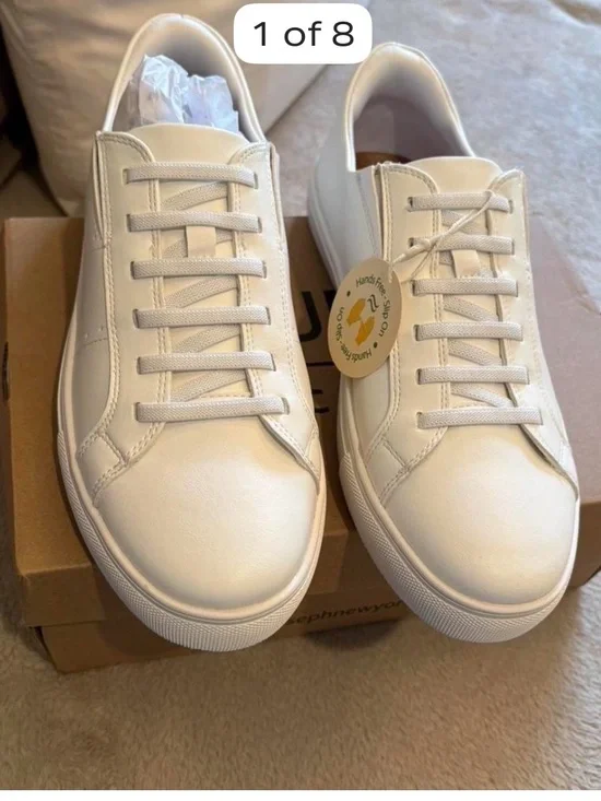 Marc Joseph MJNY White Leather Casual Sneaker BRAND NEW