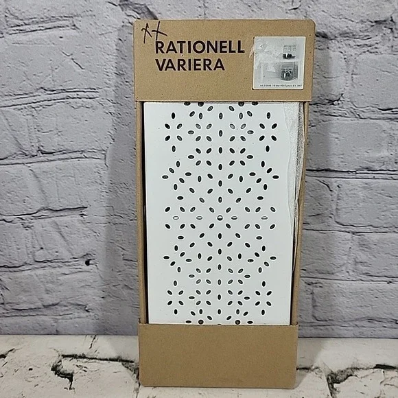 Ikea Variera 20463 Metal Shelf Insert White Eyelet 12⅝