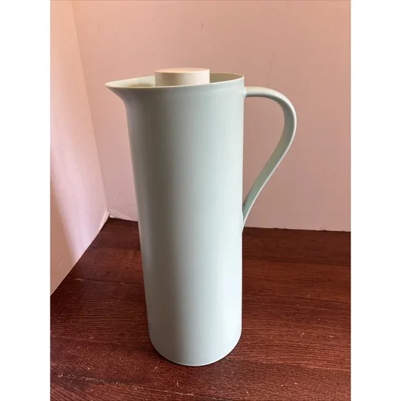 IKEA Behovd Thermal Pitcher Carafe Vacuum Glass Lined Green‎ Insulated Hot Cold