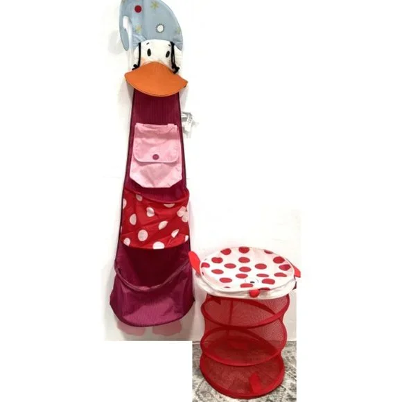 IKEA set of 2 Foldable Toy Organizer Holder Storage
