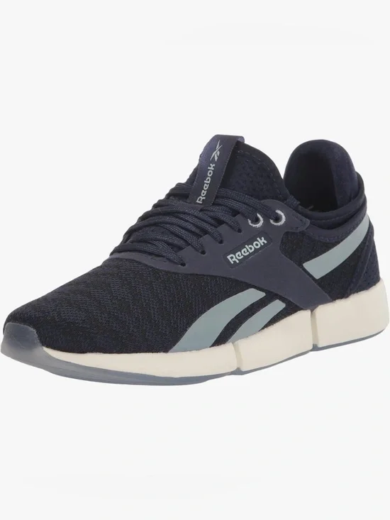 Reebok Men's Navy and Black Athletic Sneakers