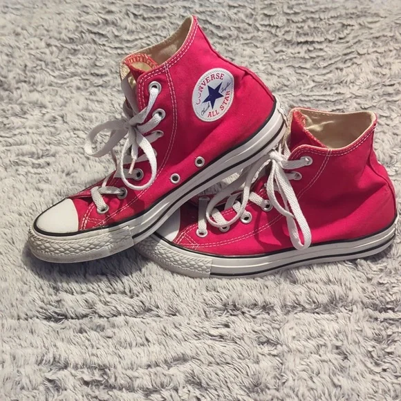 Converse Chuck‎ Taylor All-Star 70 Hi Enamel Red women's 7.5 men 5.5