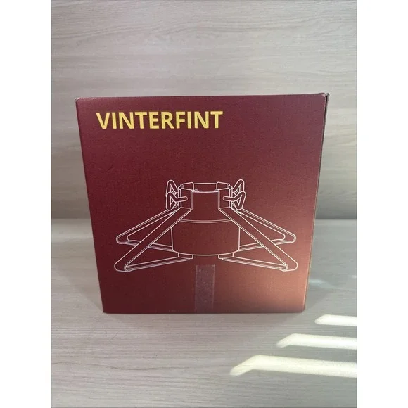 IKEA VINTERFINT Christmas‎ Tree Stand Black New 105.249.08 Fits up to 6