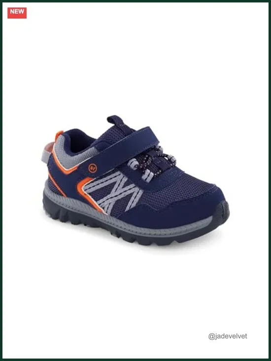 Boys' Sneakers Hook & Loop Memory Foam Washable