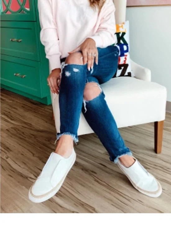 Steve Madden dasher espadrille slip-on sneaker Size: 9