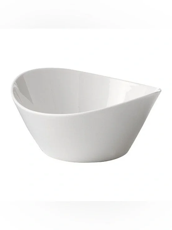 RARE IKEA Skyn Bone China Serving Bowl large