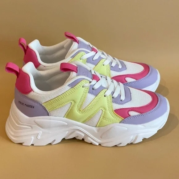 Steve Madden Accurate Purple multi sneaker