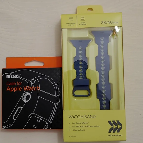 Apple Watch Band and 2 Pack Case For Apple Watch