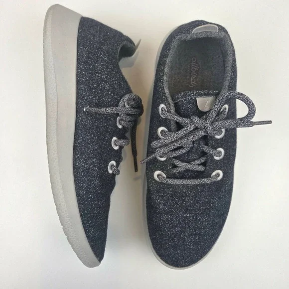 Allbirds‎ Wool Runners Women 10 Natural Grey Heather Merino Wool Sneakers