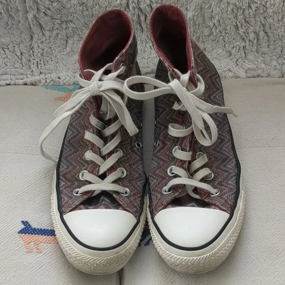 Chuck Taylor Converse x Missoni Hi-top Sneakers, Women's 7.5, Men's 5.5