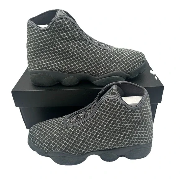 Nike Air Jordan Horizon BG Shoes YOUTH Boys Sz 5 Y Wolf Grey Sneakers 823583-003