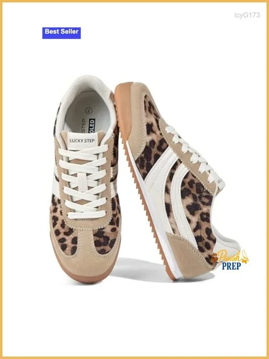 Women's Retro Fashion Sneakers Thin Sole Lace up Lightweight Walking Running