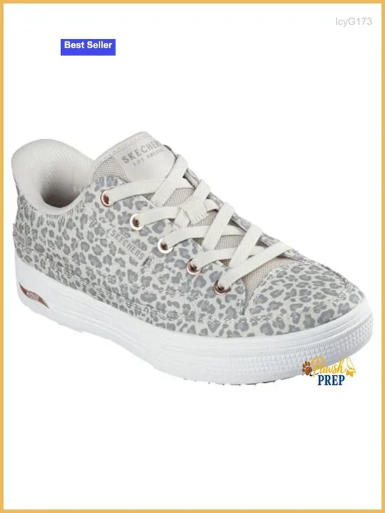 Slip-On Fashion Sneakers with Arch Fit Insole, Vegan Canvas, Machine Washable