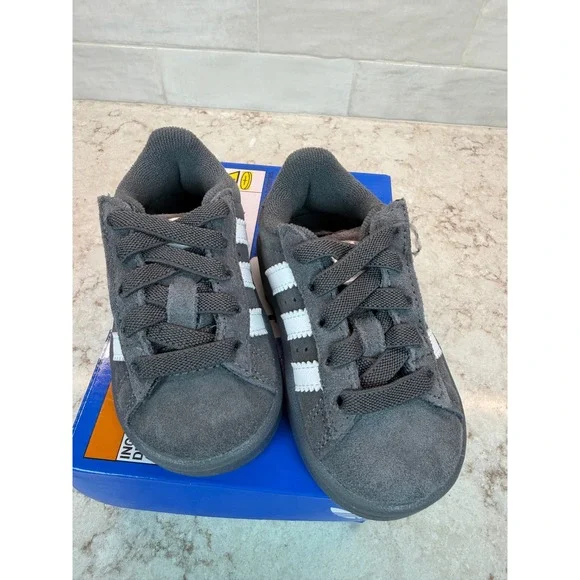 Adidas Campus 00s LED Lights CF E Toddler Shoes Grey White JS1284 Size 5K NEW