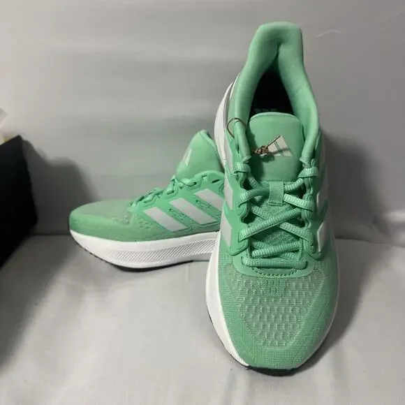 Size 6 - adidas Ultrarun 5 W Green Glow Dash Grey Core Black W