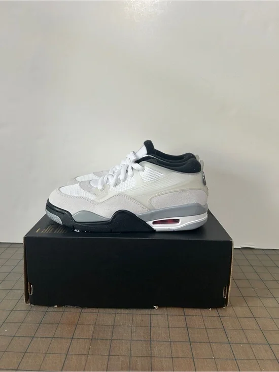 Jordan 4 RM ‘White Light Smoke Grey Black’ ‘GS