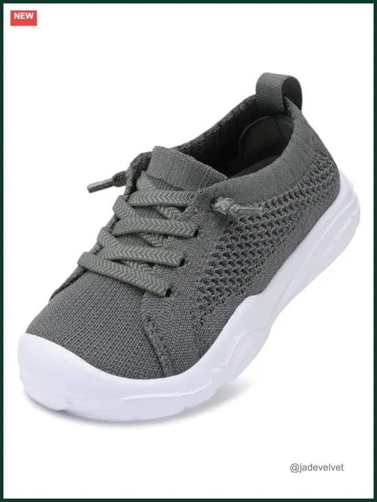 Toddler Barefoot Slip-On Sneakers Breathable Lightweight Wide Toe Box