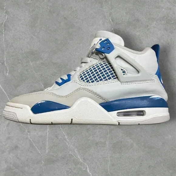 Nike Air Jordan 4 Retro GS Military Blue HF4281-141 2024 Size 4Y Women's 5.5