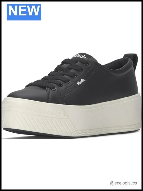 Platform Lace-Up Sneakers with EVA Midsole