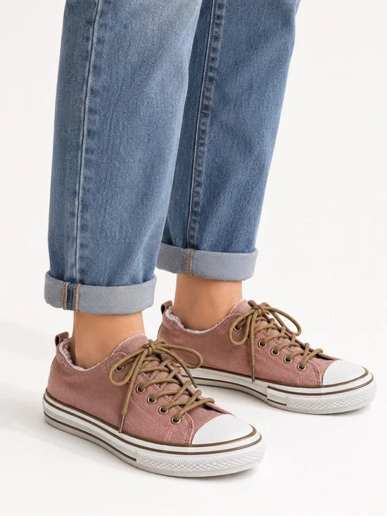 Very G Driana Sneakers in the rust/pinkish-red color  Size 7-1/2