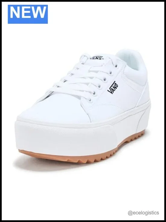 Seldan Platform Sneakers Women's Lace-Up Low-Top Canvas Shoes