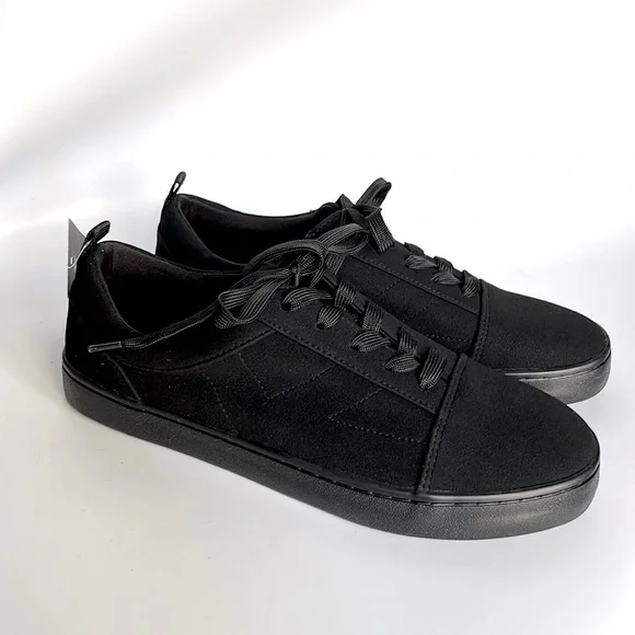 Art Class Garrett Canvas Kids’ Unisex Sneakers Black
