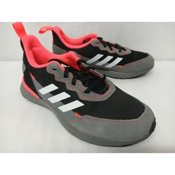 Adidas Kids' Rapida Run Elite‎ J Running Casual Shoes EG6911 Black Gray Sz 5.5
