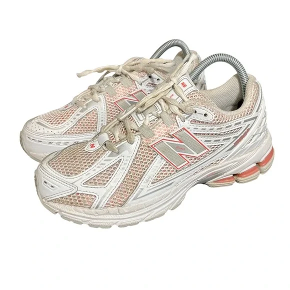 New Balance 1906R‎ Sneaker Unisex Kids 6.5 White Pink GC1906CL Running Shoes