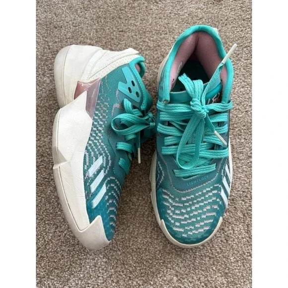 Adidas X D.O.N. Lightlock Lace‎ Up Athletic Sneakers US Size 3 1/2