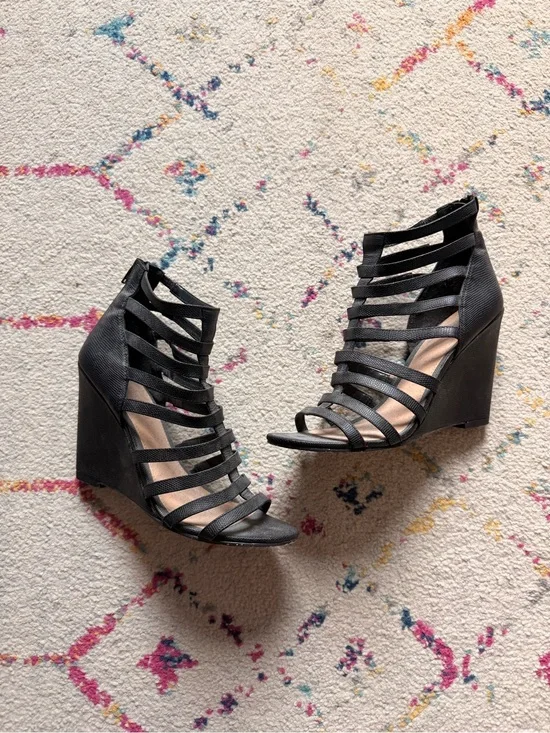 Express Strappy wedge sandals