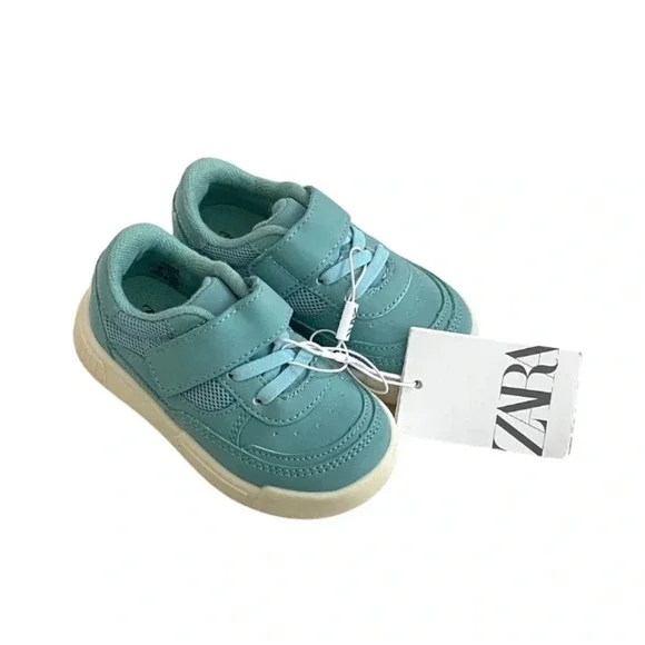 Teal Green Zara Baby Girl‎ Sneakers