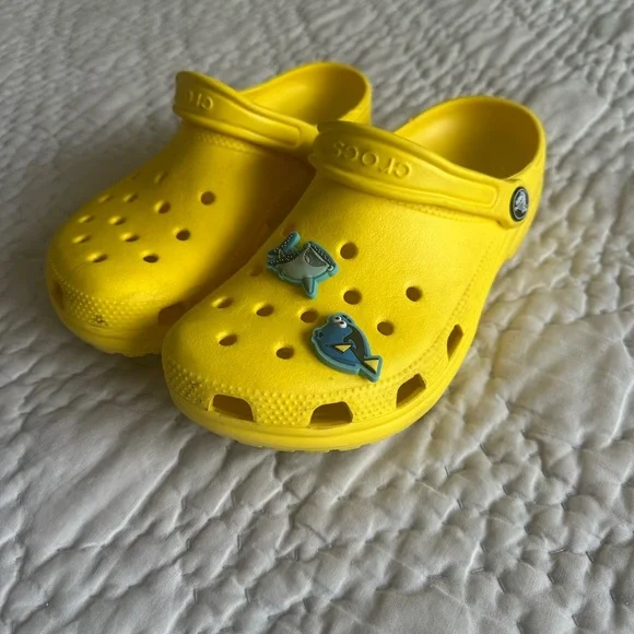 CROCS Kids Shoes - Bright Yellow