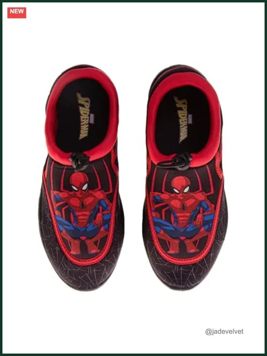 Boys Water Shoes Slip On Quick Dry Aqua Socks Beach Pool Spiderman