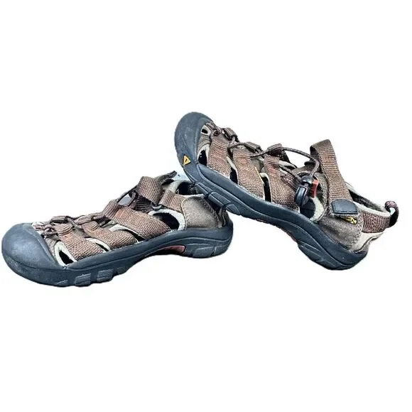Keen Newport H2 1006570 Sandals‎ Big Kids Size 1 Brown Waterproof Outdoor Hiking