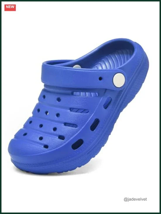 Toddler Water Shoes Clogs Slip-On Slides for Beach Pool