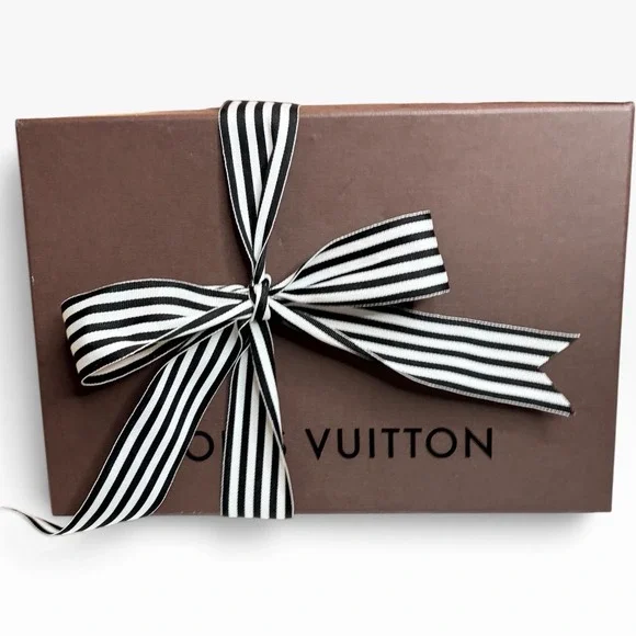 Louis Vuitton Handbag Gift Box EMPTY Ribbon Rectangle 11