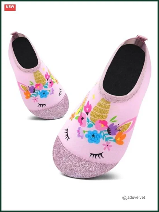Kids Water Shoes Quick Dry Barefoot Aqua Socks for Beach Swim Surf