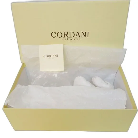 Cordani Empty Shoe Box Original Box & Inserts Size 38 Bizzy Navy Suede